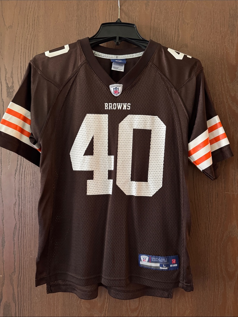 Reebok Peyton Hillis Kids Cleveland Browns Football Jersey